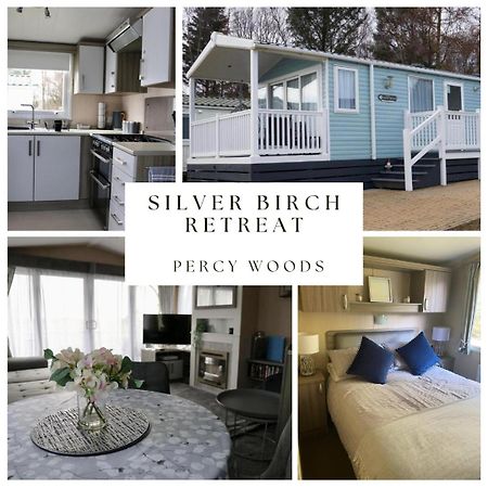Silver Birch Retreat - Percy Woods Country Retreat With 18 Hole Free Golf Alnwick Buitenkant foto