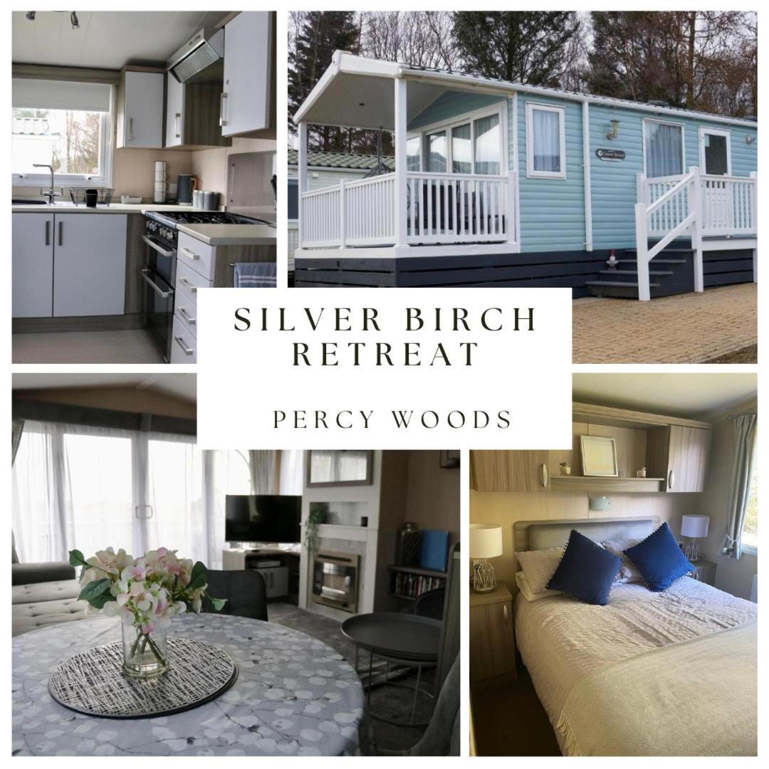 Silver Birch Retreat - Percy Woods Country Retreat With 18 Hole Free Golf Alnwick Buitenkant foto